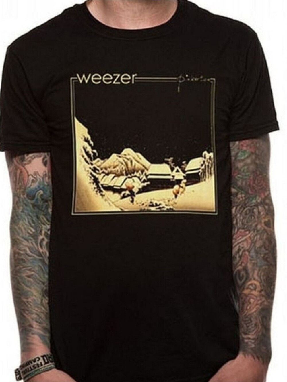 Weezer Pinkerton Album XL Black Shirt - Picture 3 of 3